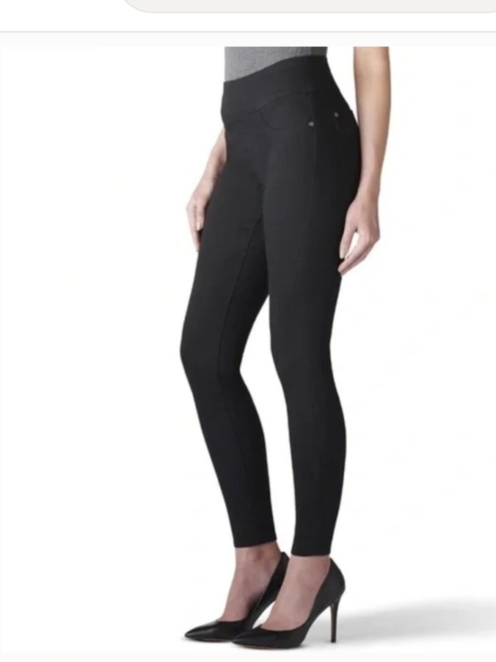 Rock & Republic Black jeans Fever leggings Sz 10m